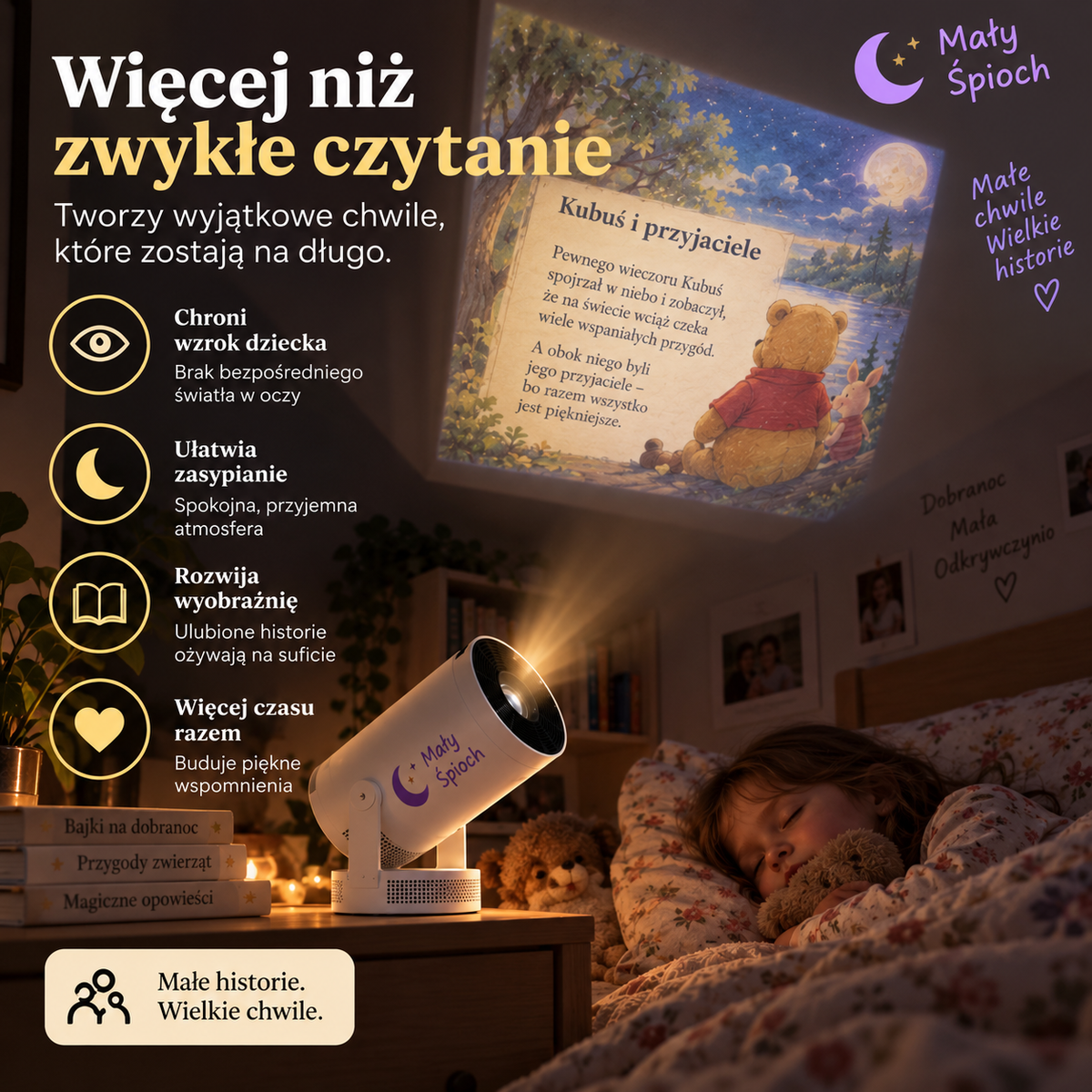 Bajkoprojektor™ — Projektor do Książek dla Dzieci
