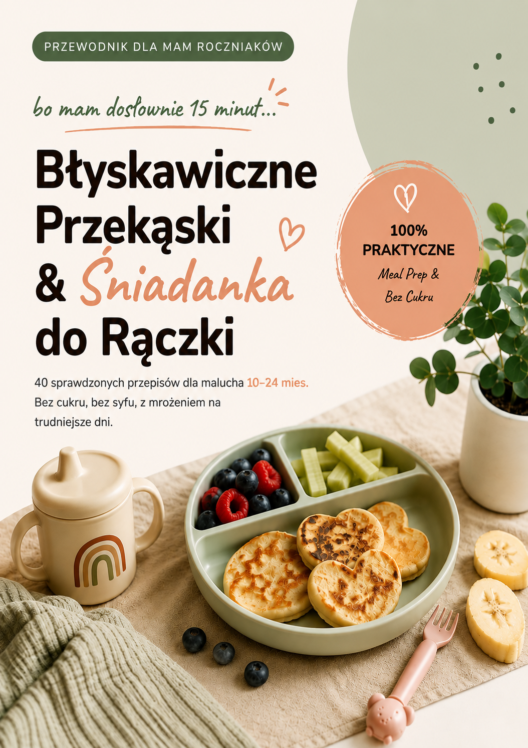 Błyskawiczne Przekąski & Śniadanka do Rączki